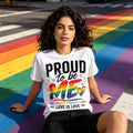 "Proud to be me" Pride Graphic T-shirt - Rainbow Streetwear Tee